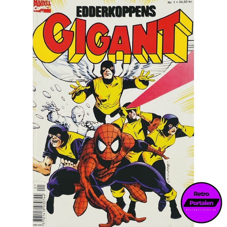 Gigant 1998 Nr. 1 Edderkoppens Gigant