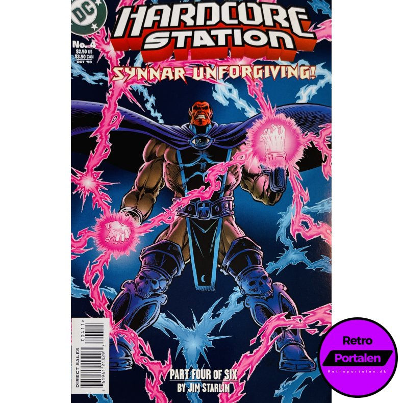 Hardcore Station 1998 Nr. 4 (Engelsk) (DC Comics) (Tegneserie)