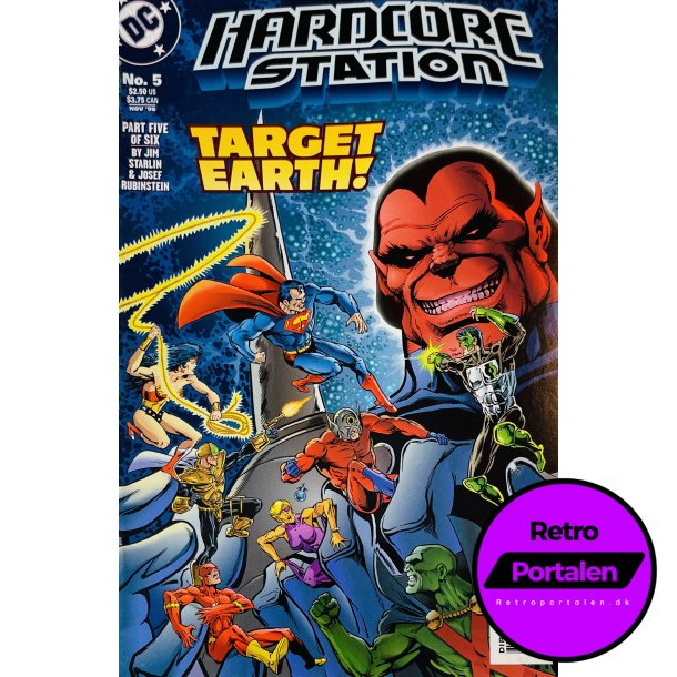 Hardcore Station 1998 Nr. 5 (Engelsk) (DC Comics) (Tegneserie)