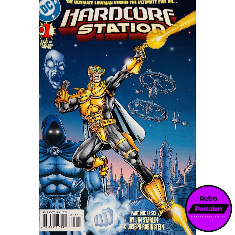 Hardcore Station 1998 Nr. 1 (Engelsk) (DC Comics) (Tegneserie)