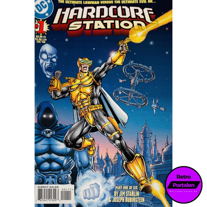 Hardcore Station 1998 Nr. 1 (Engelsk) (DC Comics) (Tegneserie)