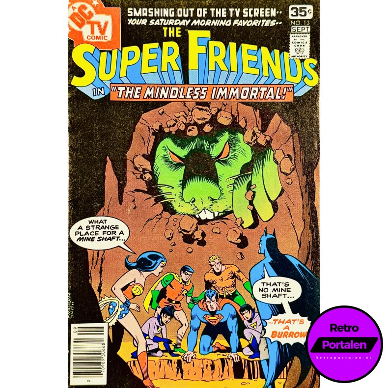 Super Friends Vol. 3 Nr.13 (1978) (Engelsk) (DC Comics) (Tegneserie)