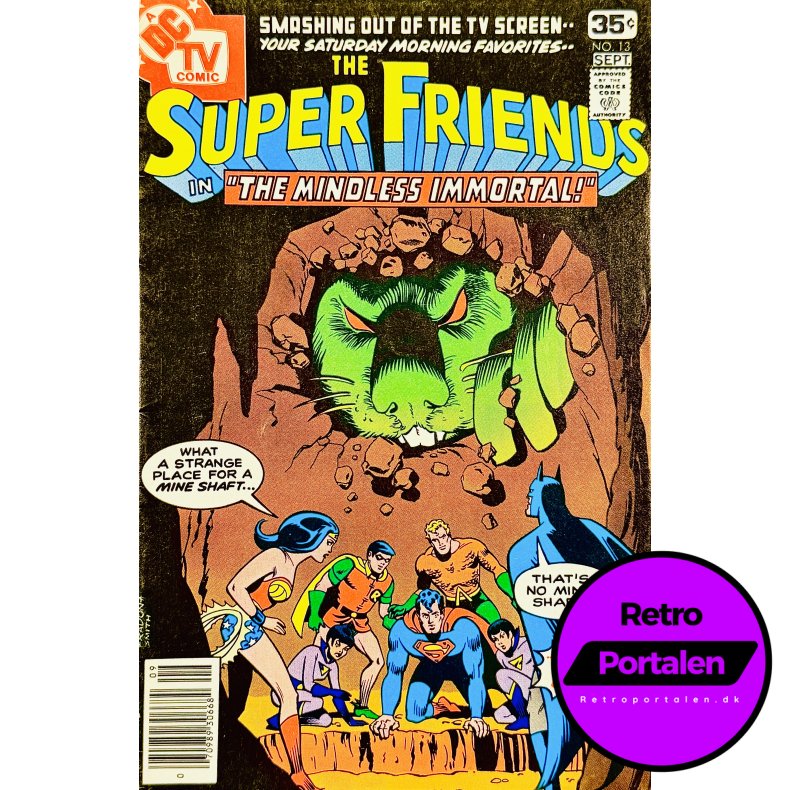 Super Friends Vol. 3 Nr.13 (1978) (Engelsk) (DC Comics) (Tegneserie)