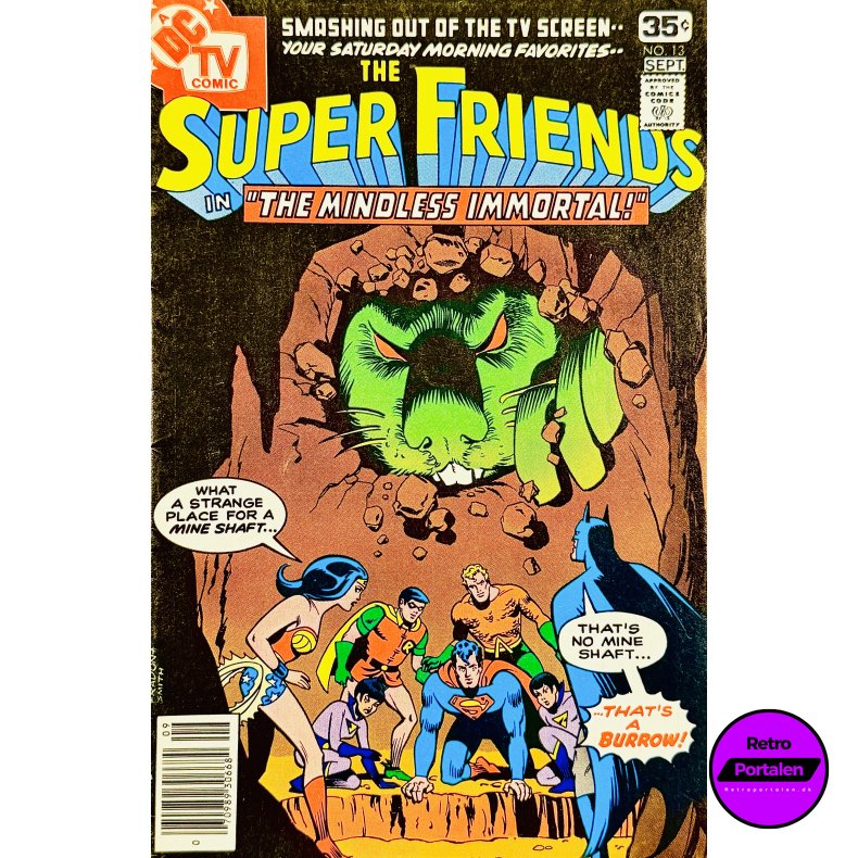 Super Friends Vol. 3 Nr.13 (1978) (Engelsk) (DC Comics) (Tegneserie)