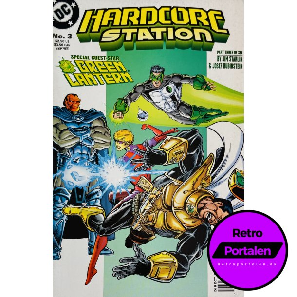 Hardcore Station 1998 Nr. 3 (Engelsk) (DC Comics) (Tegneserie)