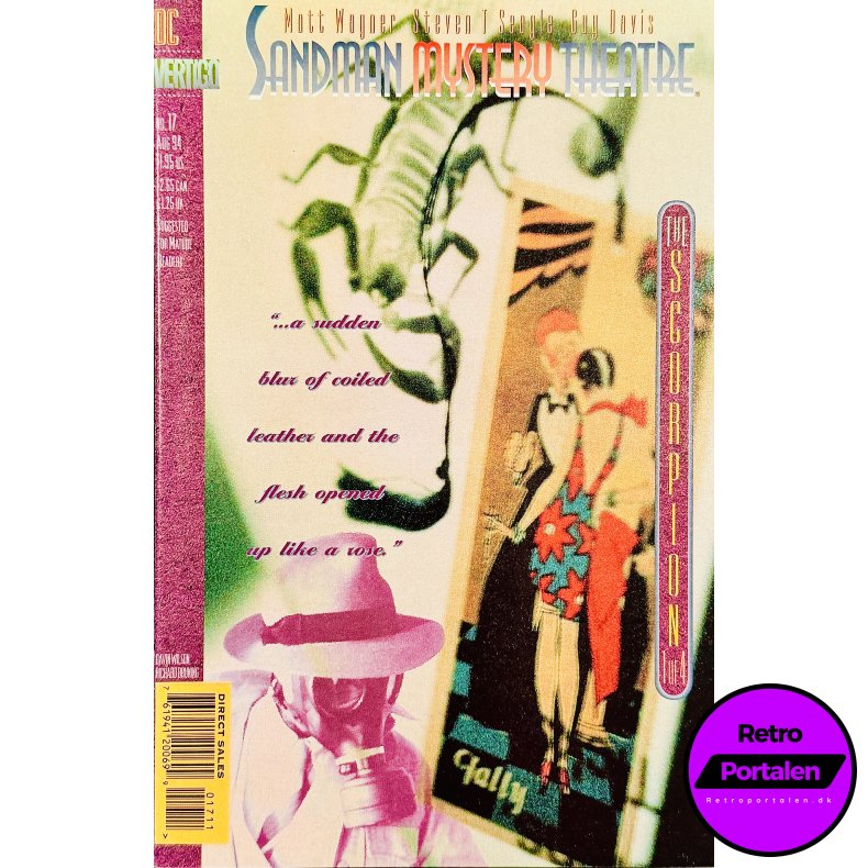 Sandman Mystery Theatre Nr. 17 (1994) (Engelsk) (DC Comics) (Tegneserie)