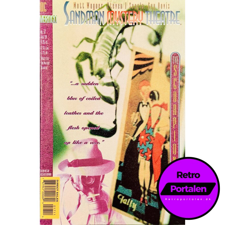 Sandman Mystery Theatre Nr. 17 (1994) (Engelsk) (DC Comics) (Tegneserie)