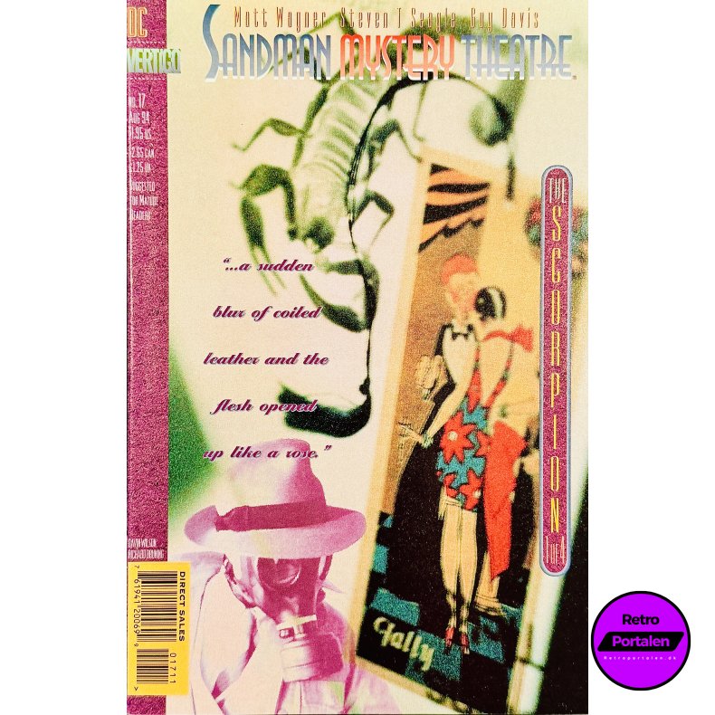 Sandman Mystery Theatre Nr. 17 (1994) (Engelsk) (DC Comics) (Tegneserie)