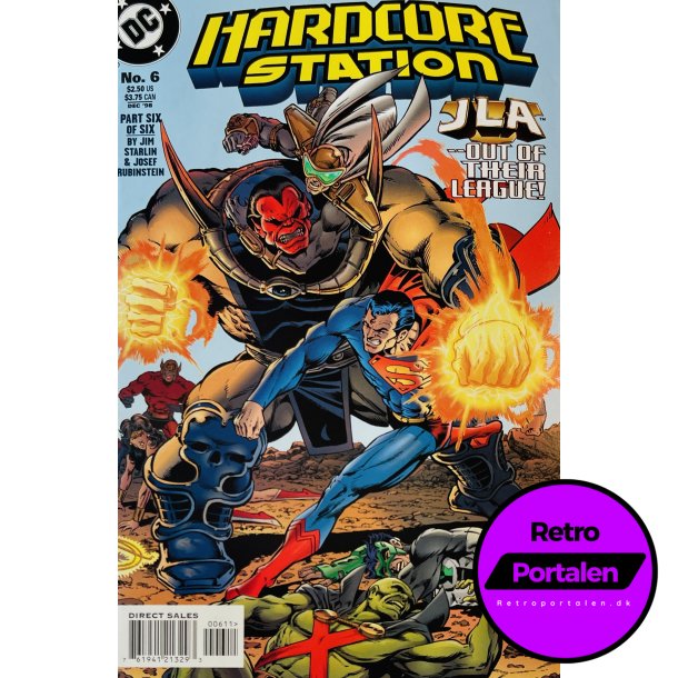 Hardcore Station 1998 Nr. 6 (Engelsk) (DC Comics) (Tegneserie)