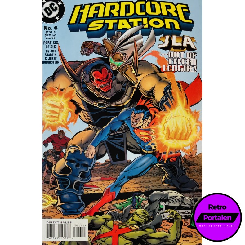 Hardcore Station 1998 Nr. 6 (Engelsk) (DC Comics) (Tegneserie)