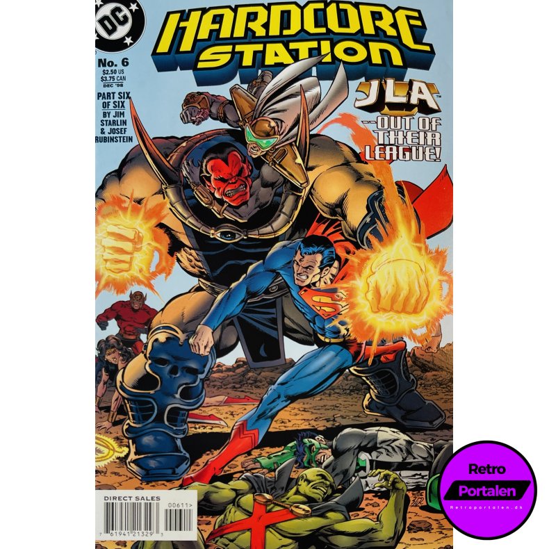 Hardcore Station 1998 Nr. 6 (Engelsk) (DC Comics) (Tegneserie)