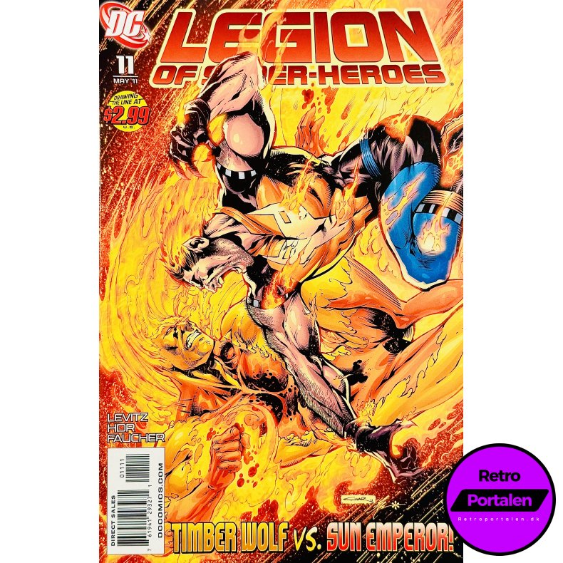 Legion Of Super-Heroes Nr. 11 (2011) (Engelsk) (DC Comics) (Tegneserie)