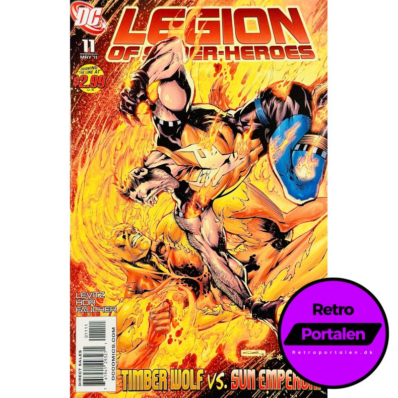 Legion Of Super-Heroes Nr. 11 (2011) (Engelsk) (DC Comics) (Tegneserie)