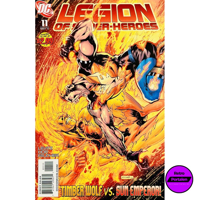 Legion Of Super-Heroes Nr. 11 (2011) (Engelsk) (DC Comics) (Tegneserie)