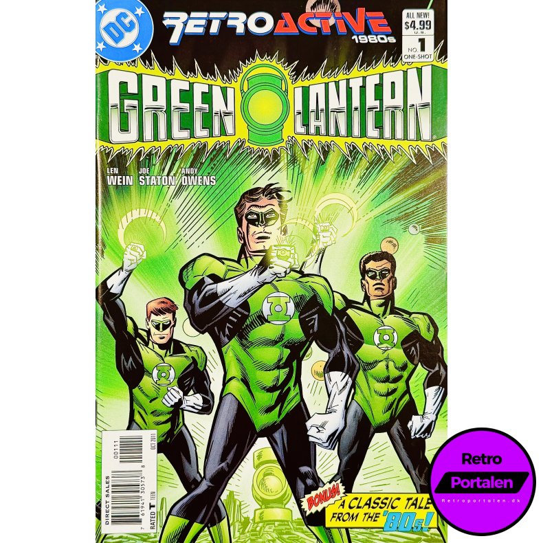 DC Retroactive: Green Lantern - The �80s (2011) (One Shot) (Engelsk) (DC Comics) (Tegneserie)