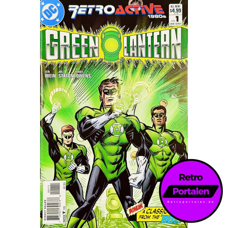 DC Retroactive: Green Lantern - The �80s (2011) (One Shot) (Engelsk) (DC Comics) (Tegneserie)