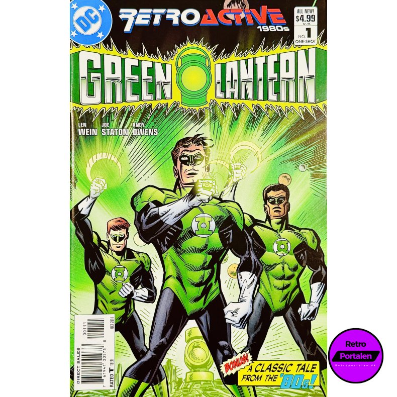 DC Retroactive: Green Lantern - The �80s (2011) (One Shot) (Engelsk) (DC Comics) (Tegneserie)