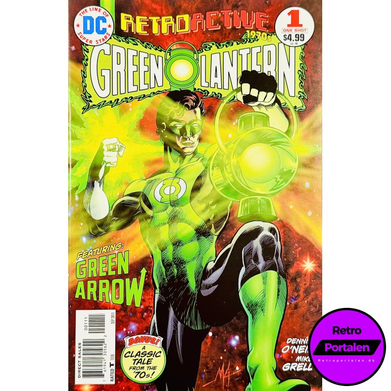 DC Retroactive: Green Lantern - The �70s (2011) (One Shot) (Engelsk) (DC Comics) (Tegneserie)