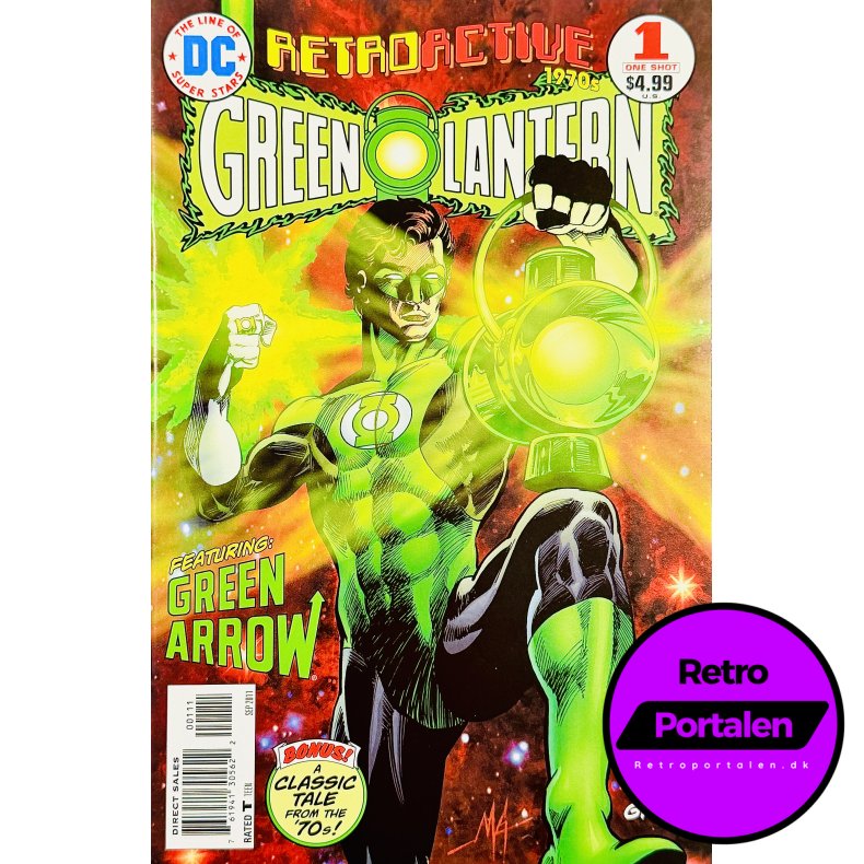 DC Retroactive: Green Lantern - The �70s (2011) (One Shot) (Engelsk) (DC Comics) (Tegneserie)