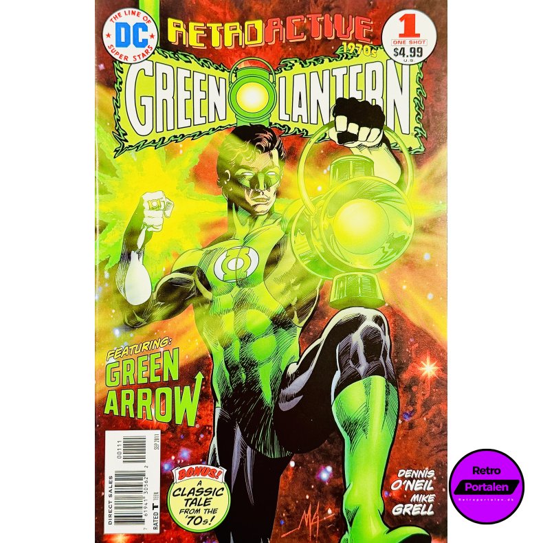 DC Retroactive: Green Lantern - The �70s (2011) (One Shot) (Engelsk) (DC Comics) (Tegneserie)