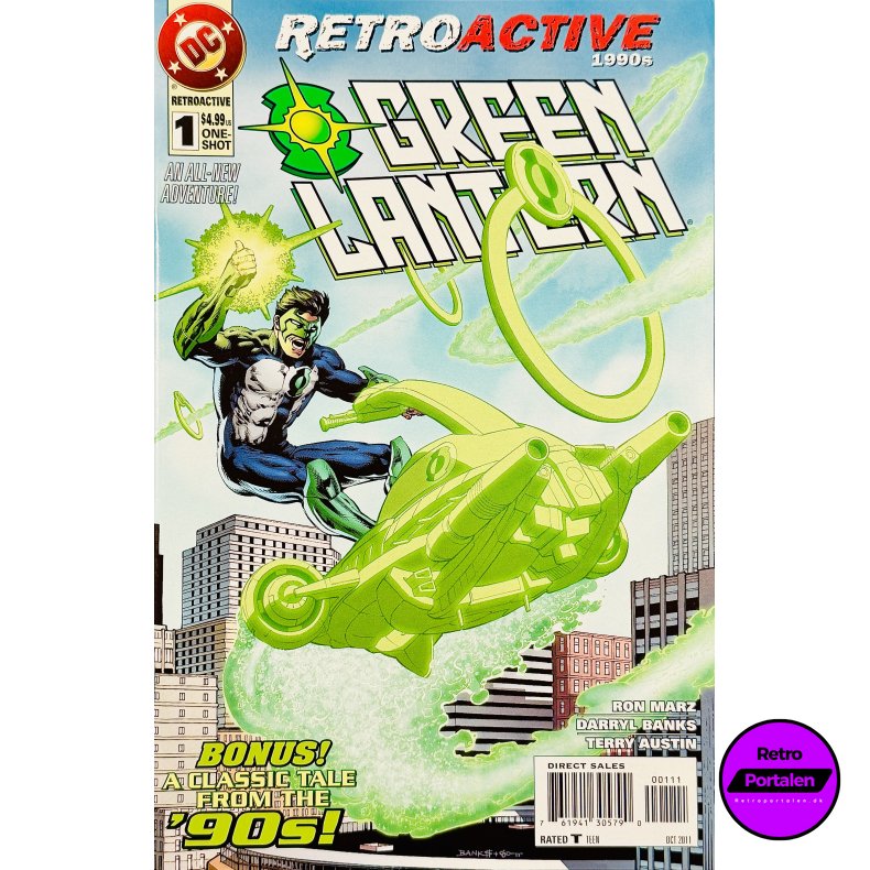 DC Retroactive: Green Lantern - The �90s (2011) (One Shot) (Engelsk) (DC Comics) (Tegneserie)