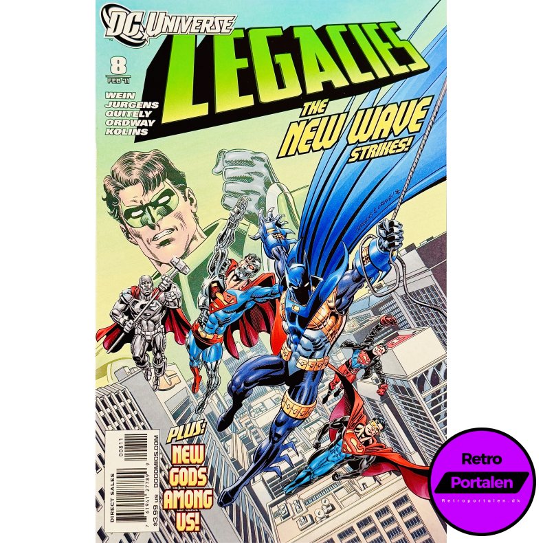 DCUniverse: Legacies Nr. 8 (2011) (Engelsk) (DC Comics) (Tegneserie)