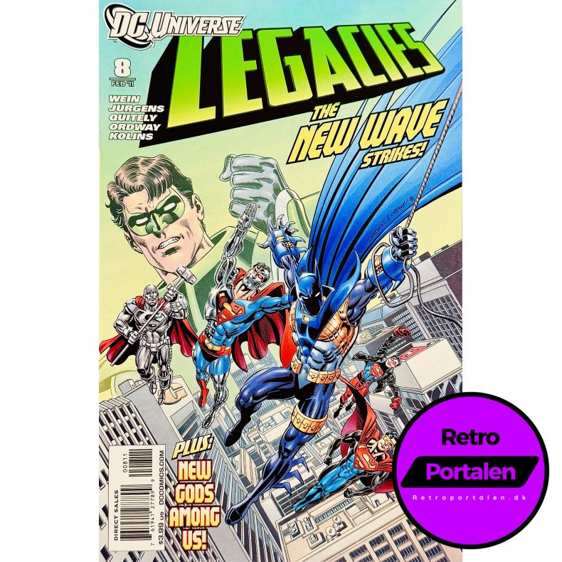 DCUniverse: Legacies Nr. 8 (2011) (Engelsk) (DC Comics) (Tegneserie)
