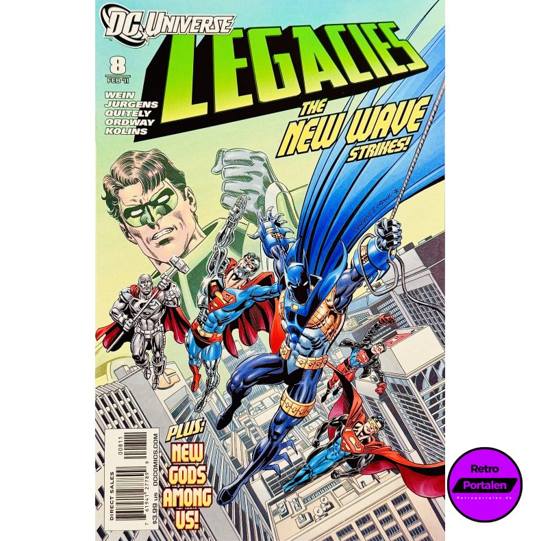 DCUniverse: Legacies Nr. 8 (2011) (Engelsk) (DC Comics) (Tegneserie)