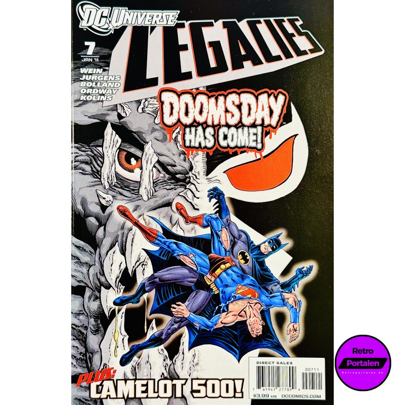 DCUniverse: Legacies Nr. 7 (2011) (Engelsk) (DC Comics) (Tegneserie)