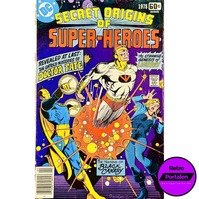 Secret Origins Of Super Heroes Special Vol. 2 Nr. 10 (1978) (Engelsk) (DC Comics) (Tegneserie)