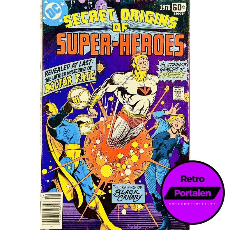 Secret Origins Of Super Heroes Special Vol. 2 Nr. 10 (1978) (Engelsk) (DC Comics) (Tegneserie)
