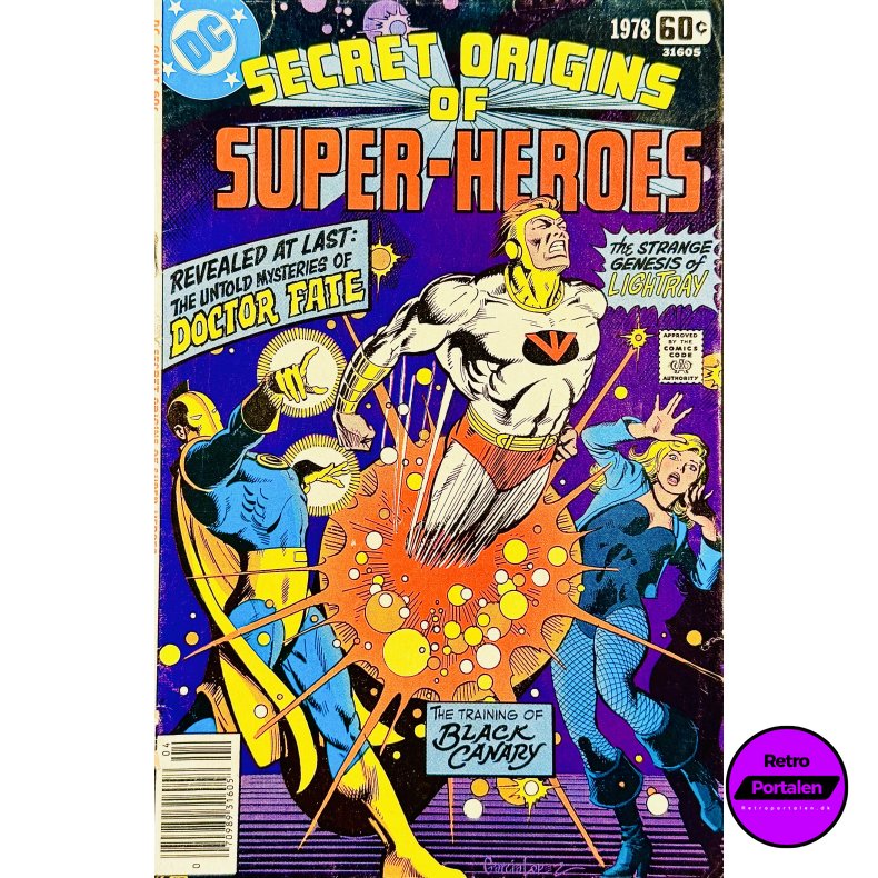 Secret Origins Of Super Heroes Special Vol. 2 Nr. 10 (1978) (Engelsk) (DC Comics) (Tegneserie)