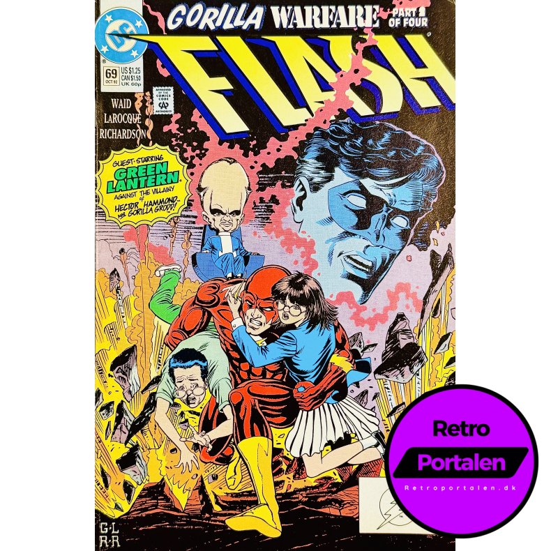 Flash Nr. 69 (1992) (Engelsk) (DC Comics) (Tegneserie)
