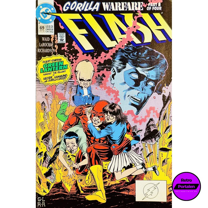 Flash Nr. 69 (1992) (Engelsk) (DC Comics) (Tegneserie)