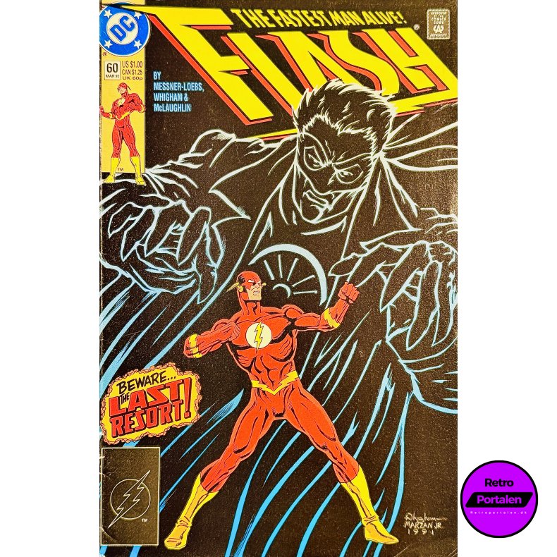 Flash Nr. 60 (1992) (Engelsk) (DC Comics) (Tegneserie)