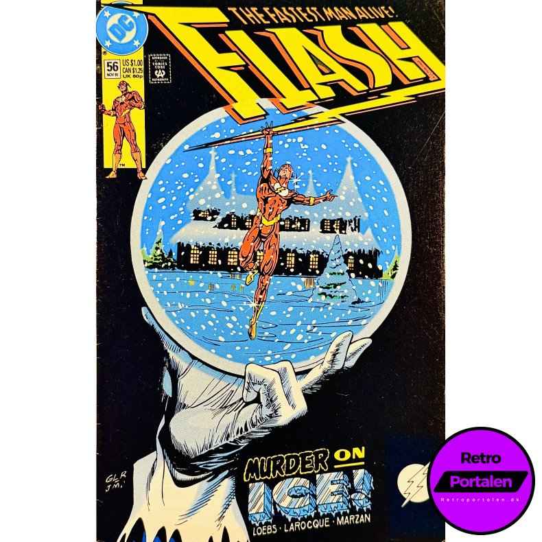 Flash Nr. 56 (1991) (Engelsk) (DC Comics) (Tegneserie)