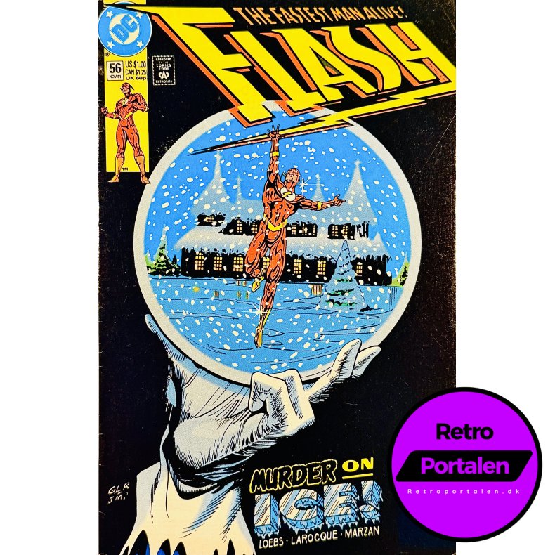 Flash Nr. 56 (1991) (Engelsk) (DC Comics) (Tegneserie)