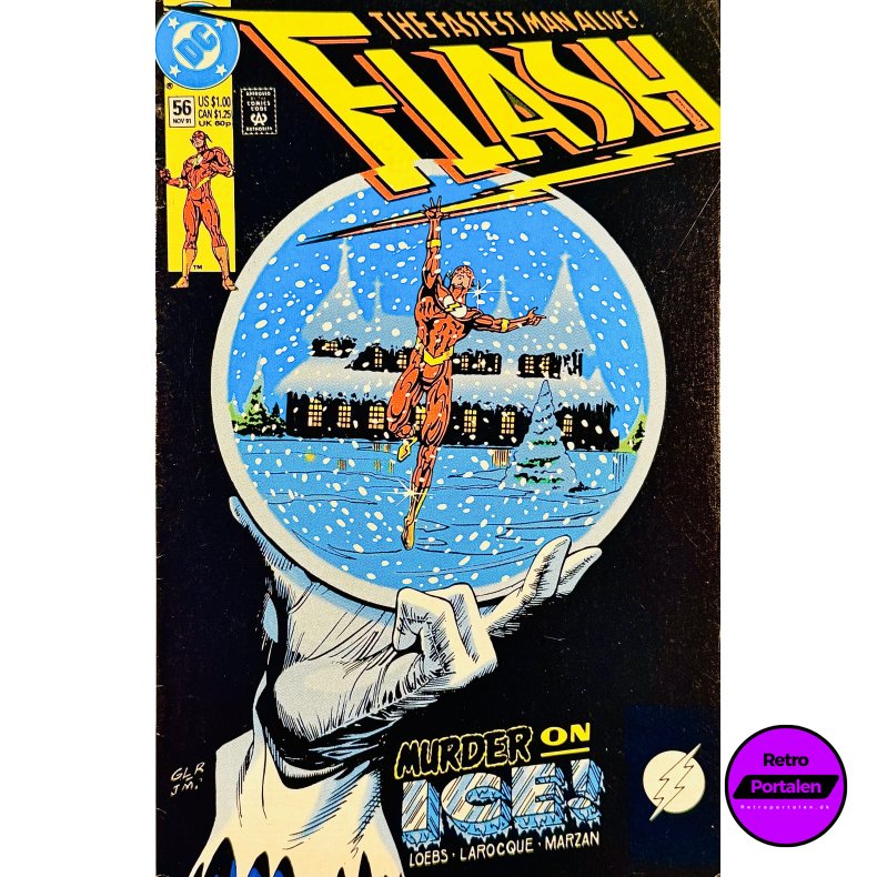 Flash Nr. 56 (1991) (Engelsk) (DC Comics) (Tegneserie)