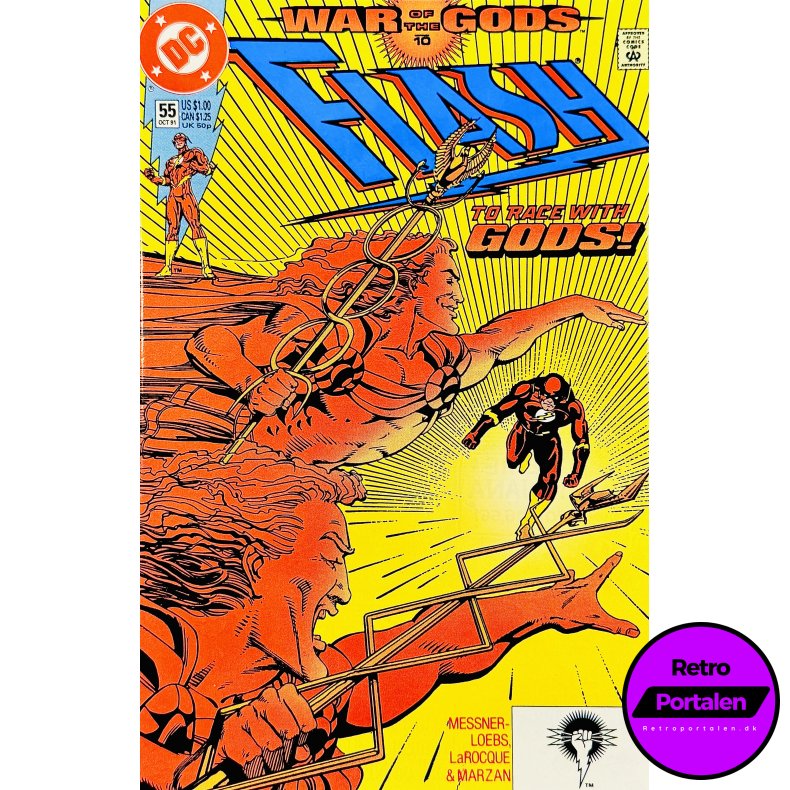 Flash Nr. 55 (1991) (Engelsk) (DC Comics) (Tegneserie)