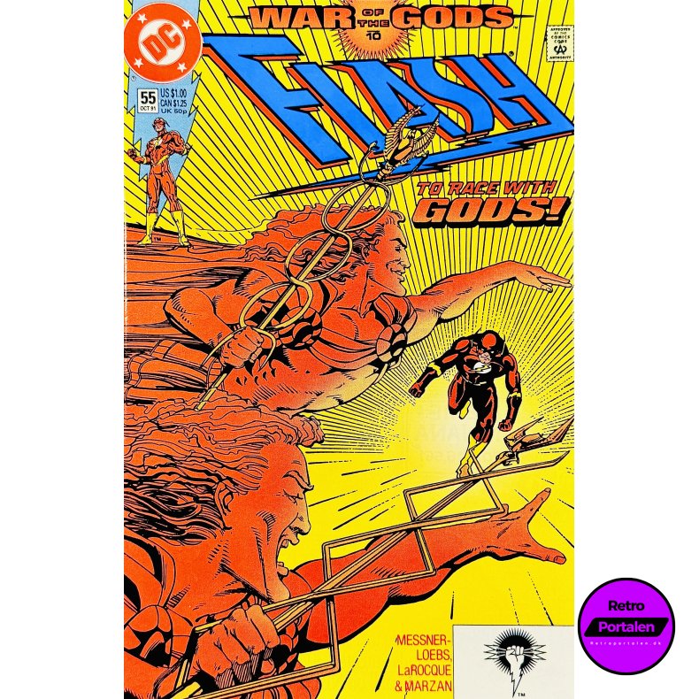Flash Nr. 55 (1991) (Engelsk) (DC Comics) (Tegneserie)