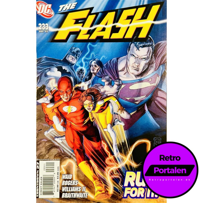 Flash Nr. 233 (2007) (Engelsk) (DC Comics) (Tegneserie)