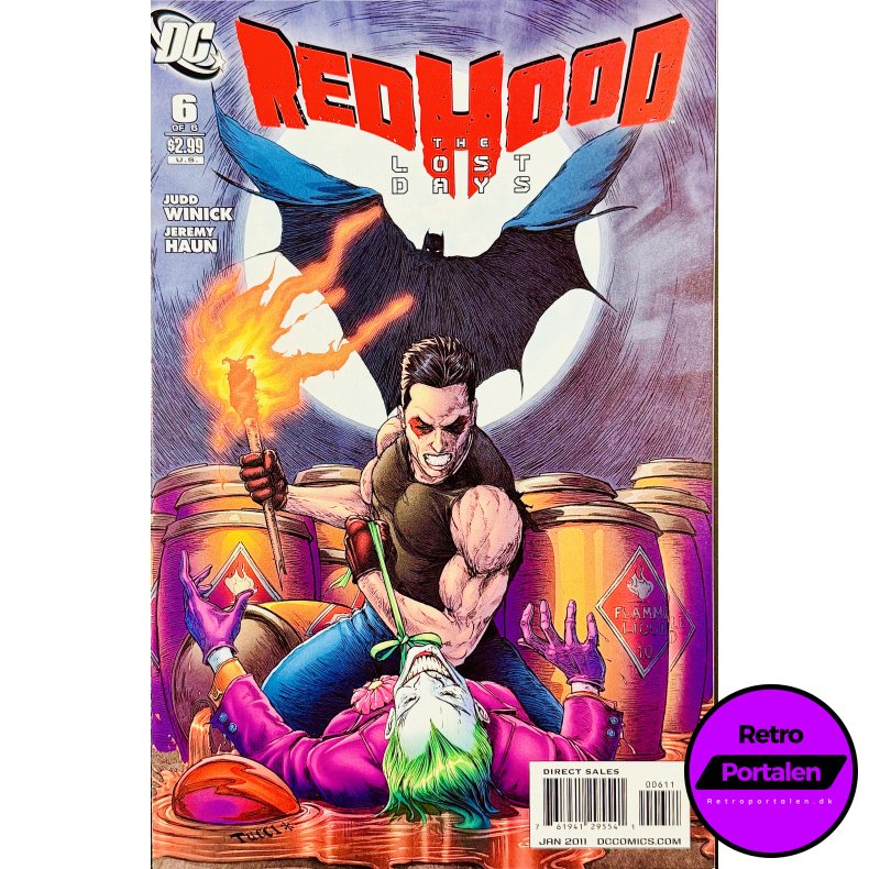 Red Hood: The Lost Days Nr. 6 (2011) (Engelsk) (DC Comics) (Tegneserie)
