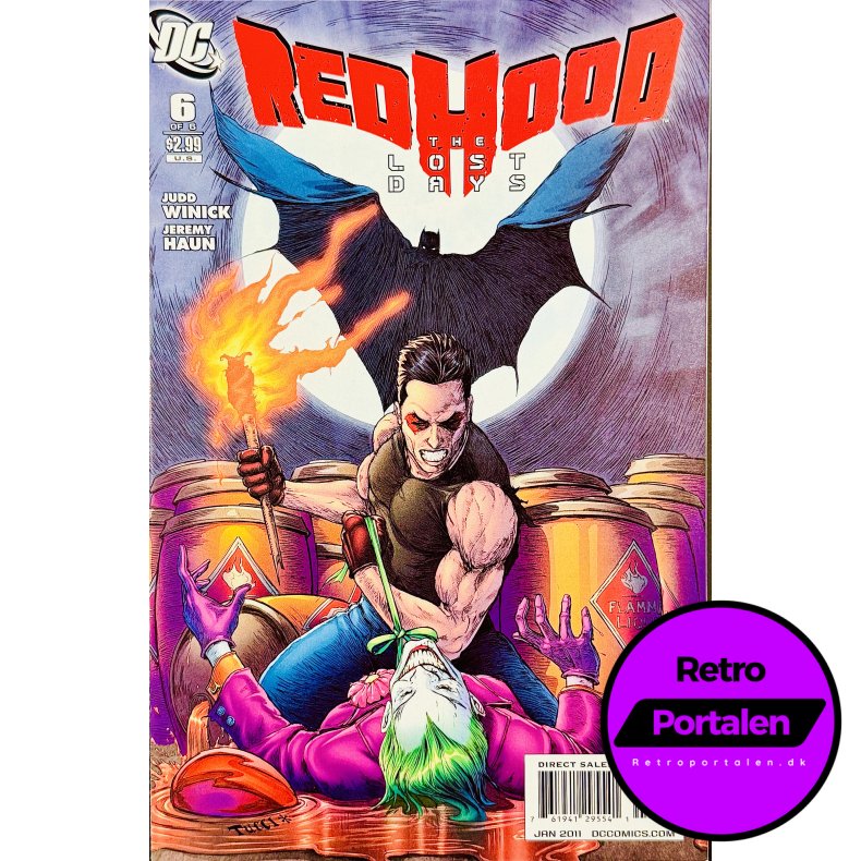 Red Hood: The Lost Days Nr. 6 (2011) (Engelsk) (DC Comics) (Tegneserie)