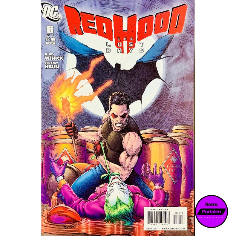 Red Hood: The Lost Days Nr. 6 (2011) (Engelsk) (DC Comics) (Tegneserie)