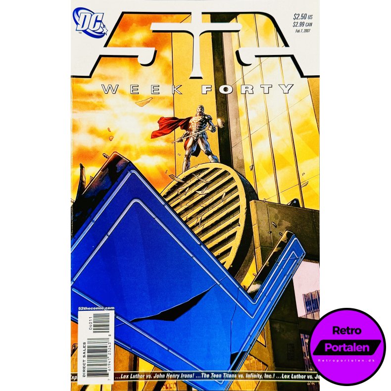 52 Week Forty 2007 (Nr. 40) (Engelsk) (DC Comics) (Tegneserie)