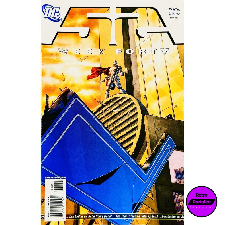 52 Week Forty 2007 (Nr. 40) (Engelsk) (DC Comics) (Tegneserie)