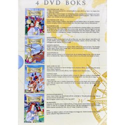 Gullivers Rejse (4 DVD Boks) (DVD)