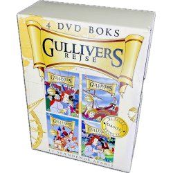 Gullivers Rejse (4 DVD Boks) (DVD)