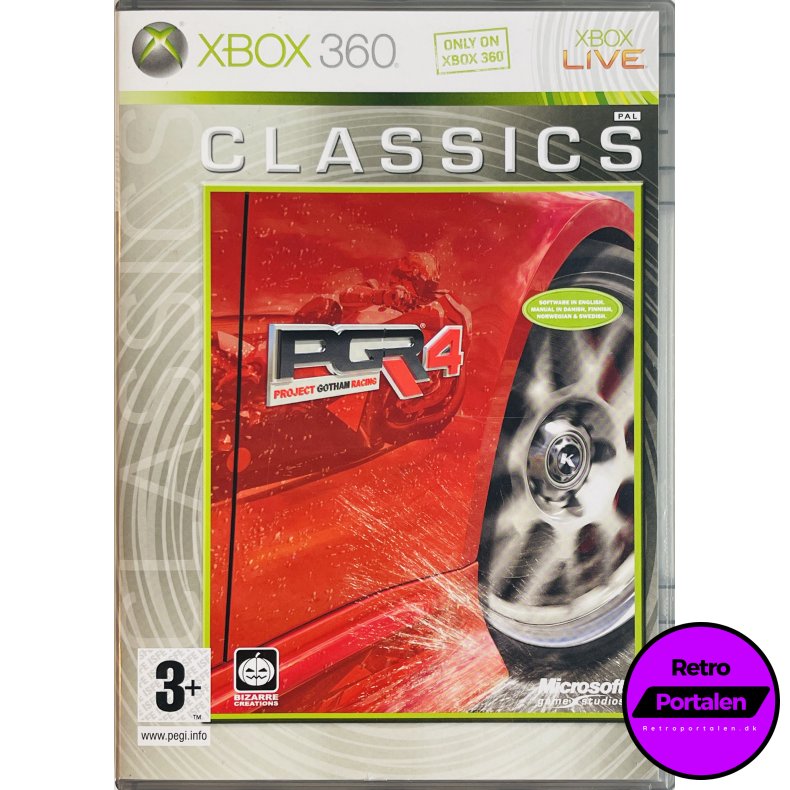 Project Gotham Racing 4 (Classics) (Xbox 360)