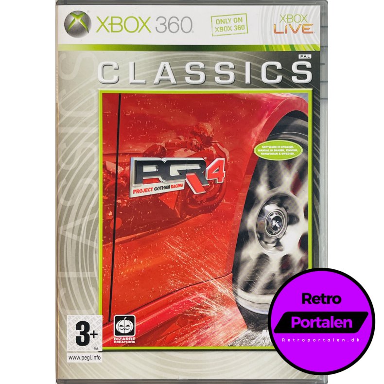 Project Gotham Racing 4 (Classics) (Xbox 360)